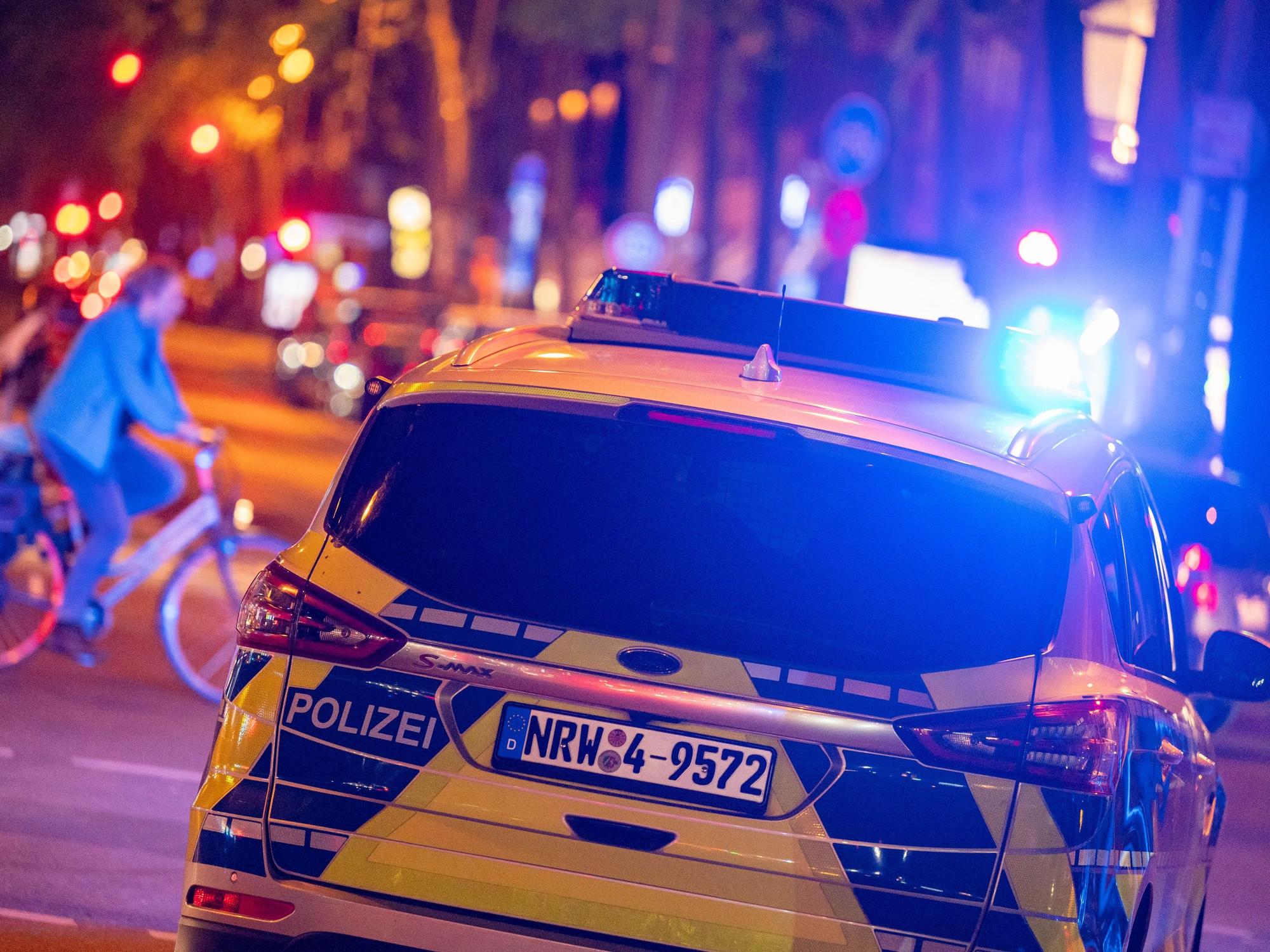 13.05.2022, Köln: Die Polizei ist auf den Ringen im Einsatz. Foto: Uwe Weiser