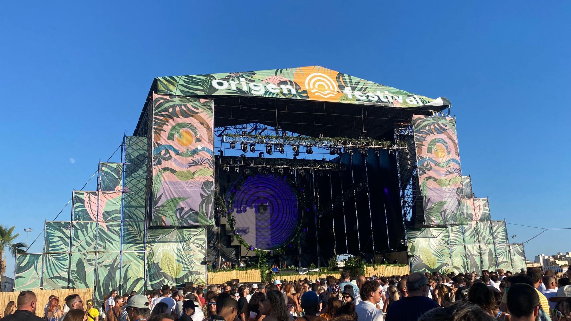 Beim Origen Festival auf Mallorca trat m 11. Juli Paul Kalkbrenner auf.
