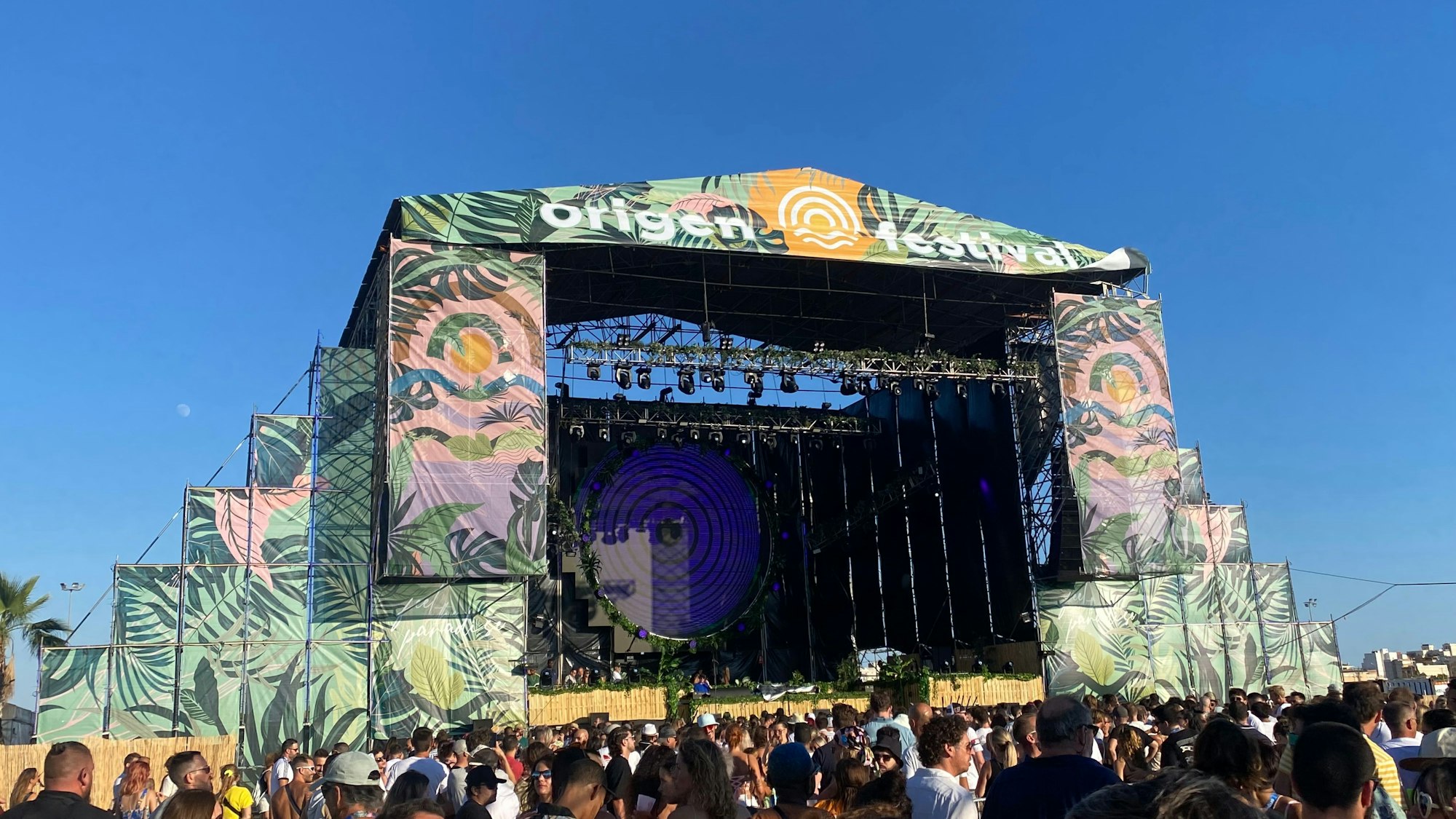 Beim Origen Festival auf Mallorca trat m 11. Juli Paul Kalkbrenner auf.