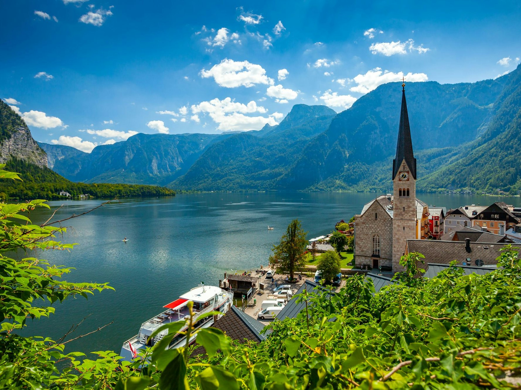 Fast wie ein Fjord: der Hallstätter See.