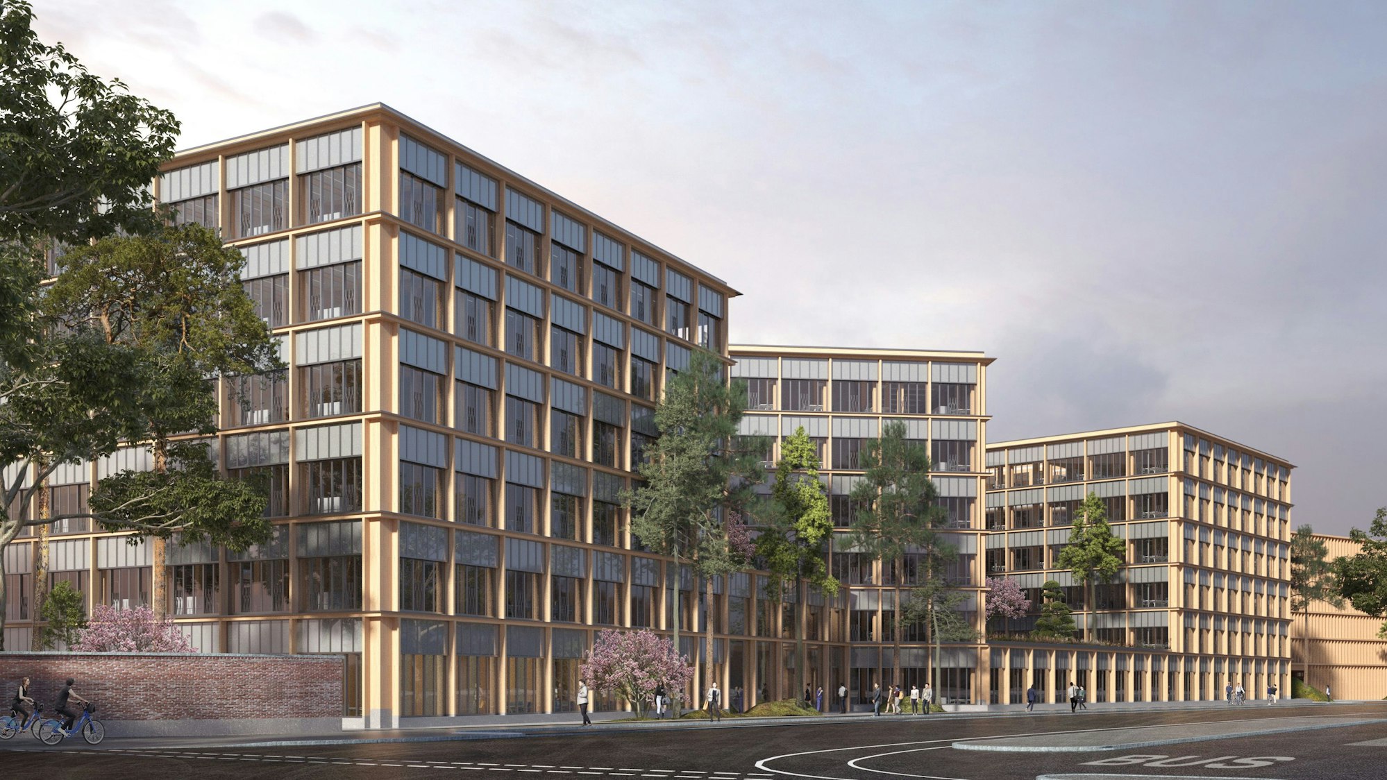 Ein Bauentwurf des neuen „Friedrich und Karl“-Projekts von Bauwens