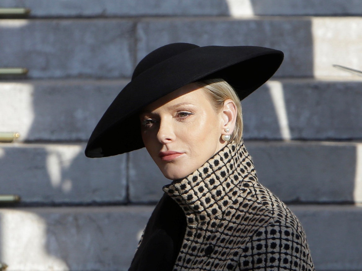 Charlène von Monaco zeigt sich nur selten in der Öffentlichkeit. Hier ist die Fürstin am Nationalfeiertag 2018 in Monaco zu sehen.