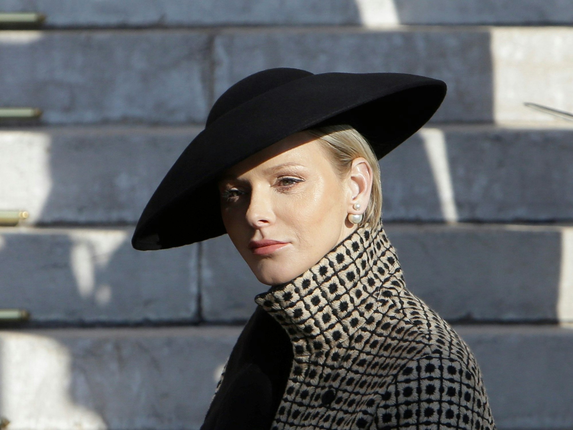 Charlène von Monaco zeigt sich nur selten in der Öffentlichkeit. Hier ist die Fürstin am Nationalfeiertag 2018 in Monaco zu sehen.