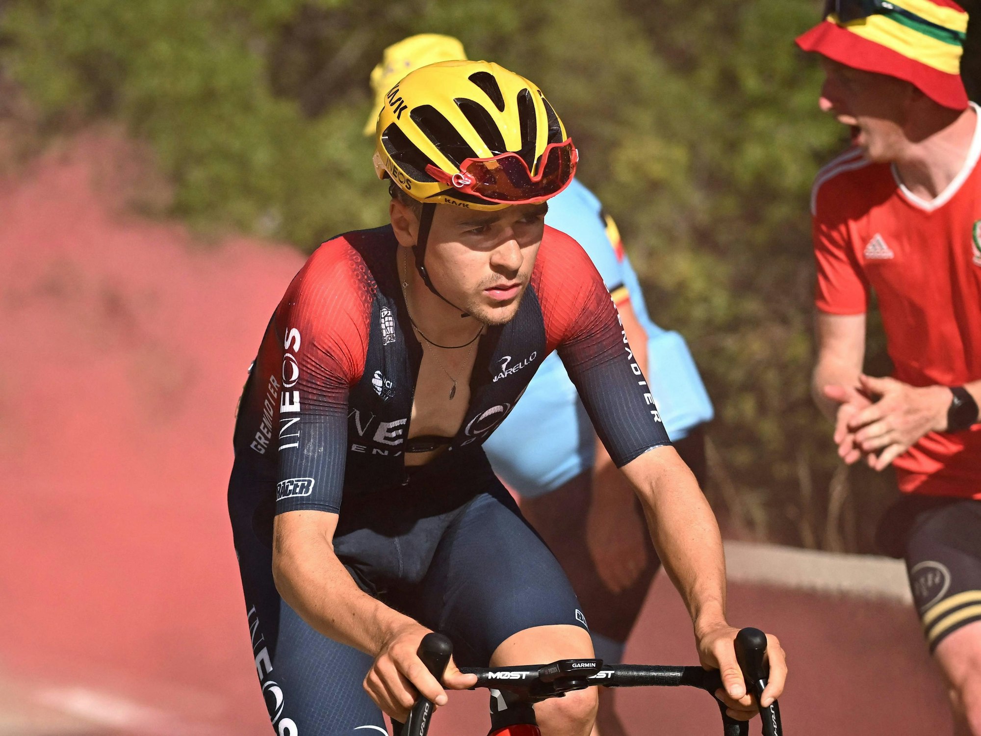 Thomas Pidock sitzt im Sattel.