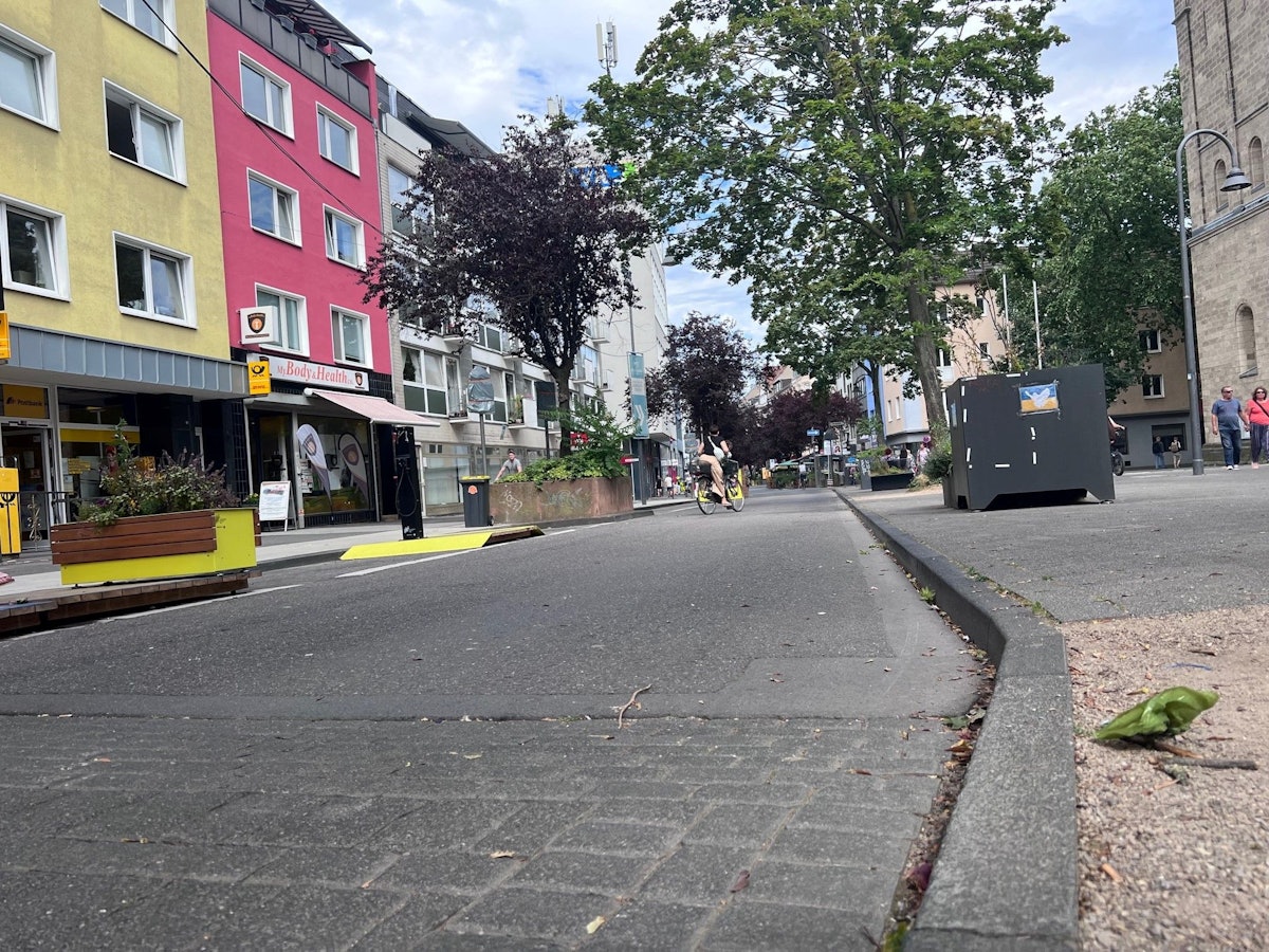 Die autofreie Deutzer Freiheit am 13. Juli 2022.