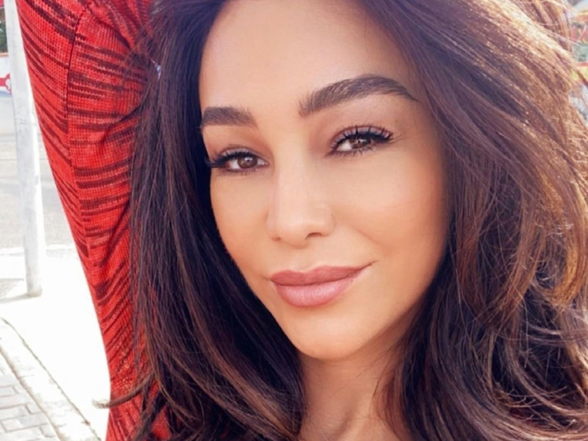 Verona Pooth begeistert mit einem neuen Video auf Instagram. Das Selfie stammt vom Oktober 2021.