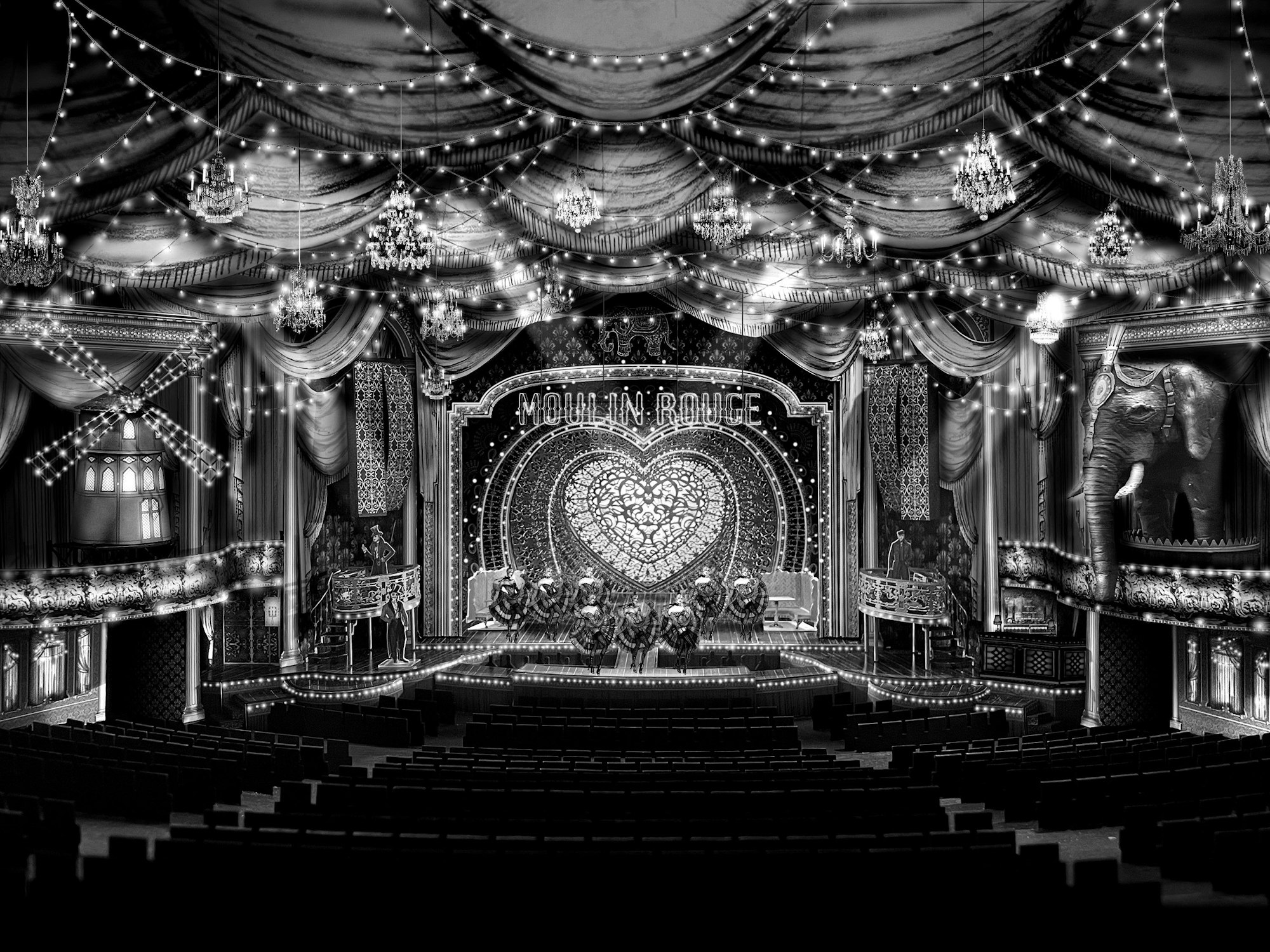 Eine Visualisierung des Musical Domes nach Fertigstellung der Umbaumaßnahmen.