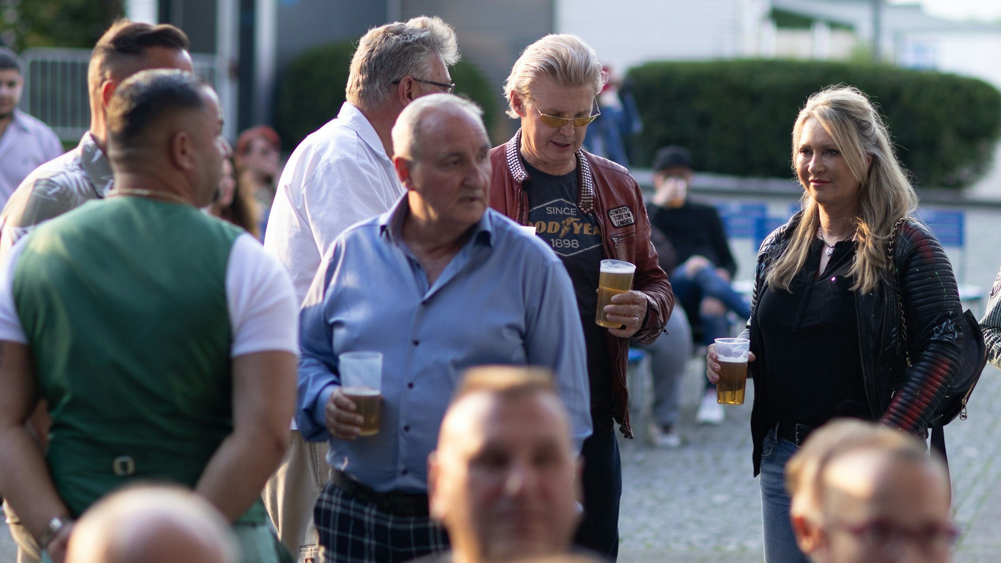 Markus Mörl beim Konzert von Paul Anka im Tanzbrunnen in Köln.