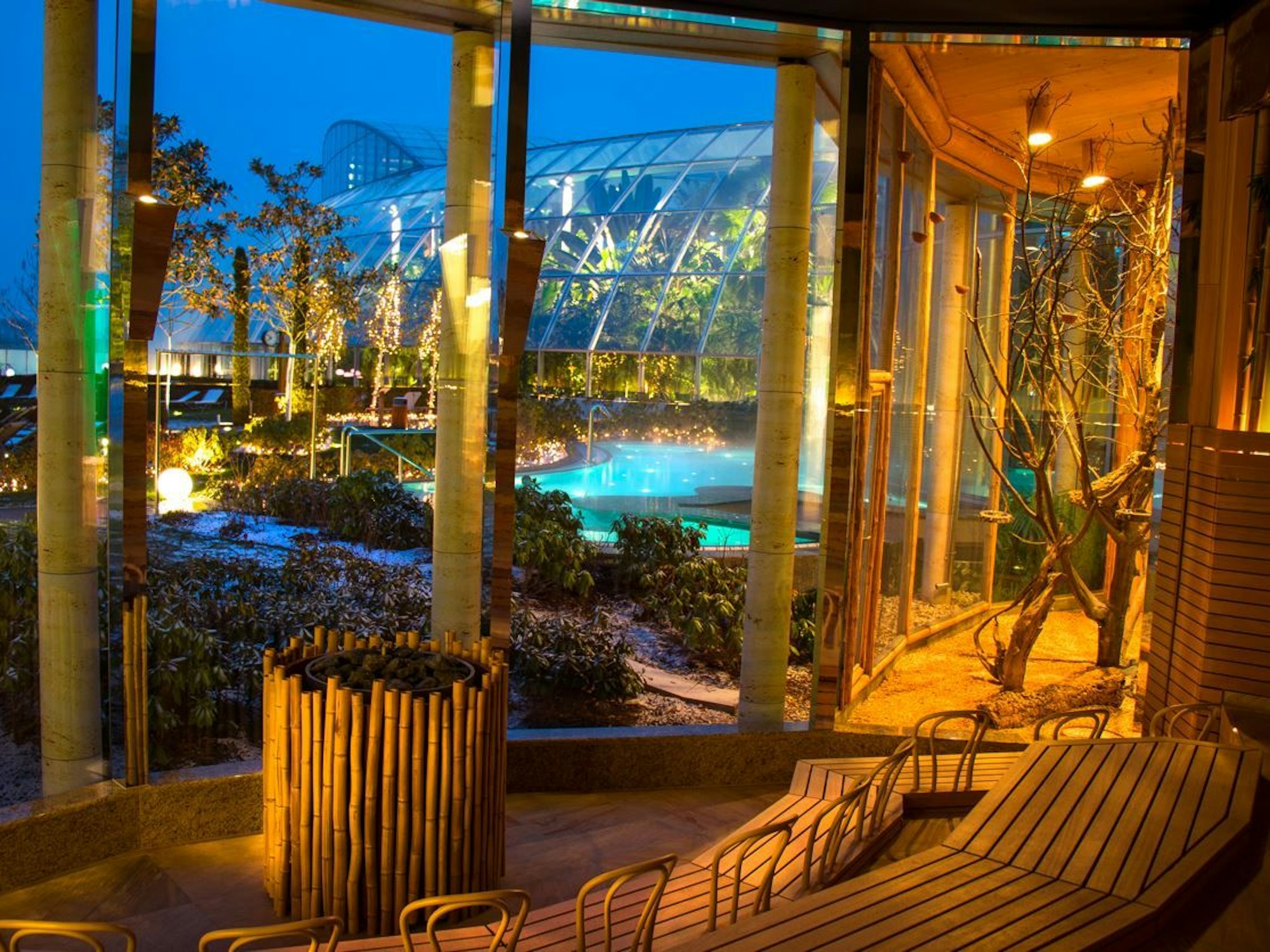 Symbolfoto aus einer Sauna in der Therme in Euskirchen.