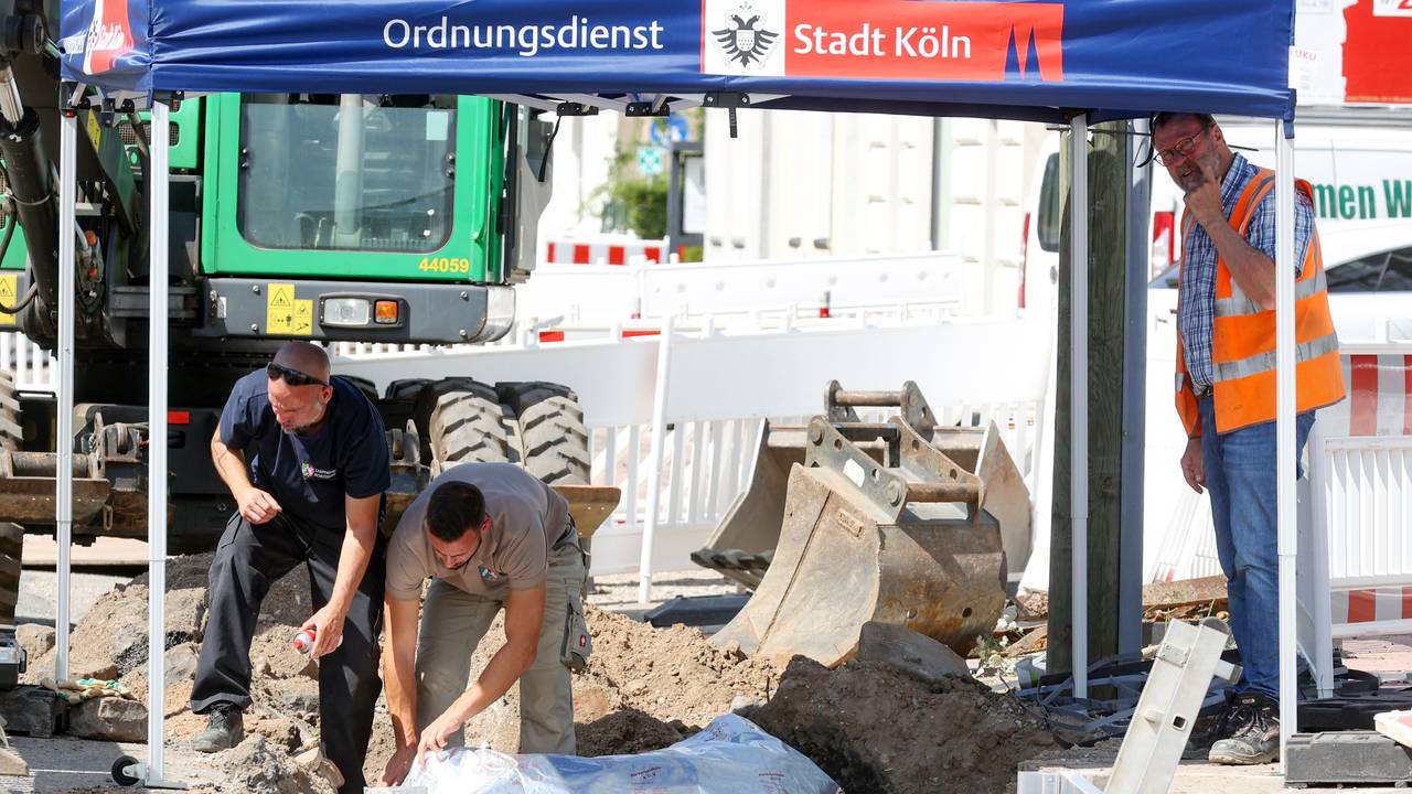 Bombenfund auf der Bonner Straße 335.