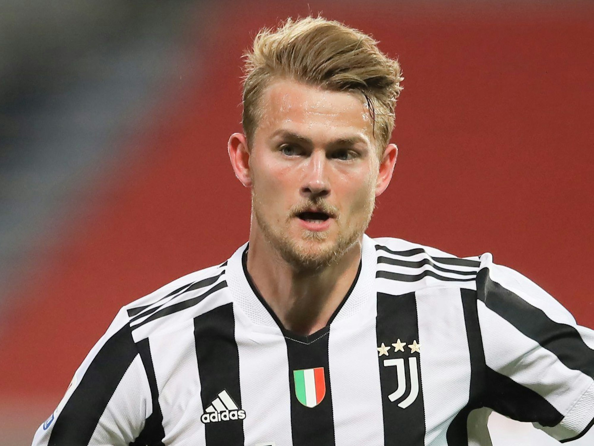 Matthijs De Ligt von Juventus während des Endspiels der italienischen Coppa Italia im Mapei-Stadion.