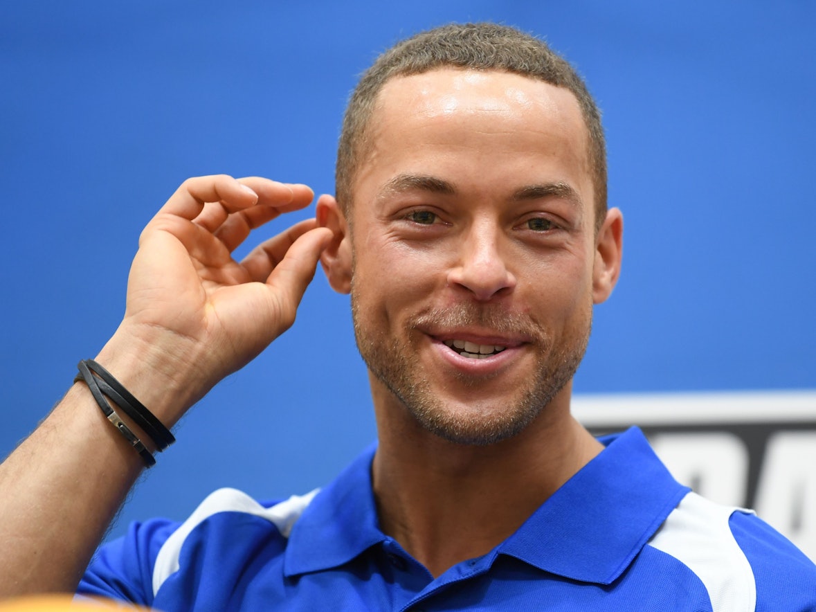 Ex-„Bachelor“ Andrej Mangold, hier bei einer Pressekonferenz des Basketball-Bundesligisten Fraport Skyliners, hat auf Mallorca einen Club eröffnet.