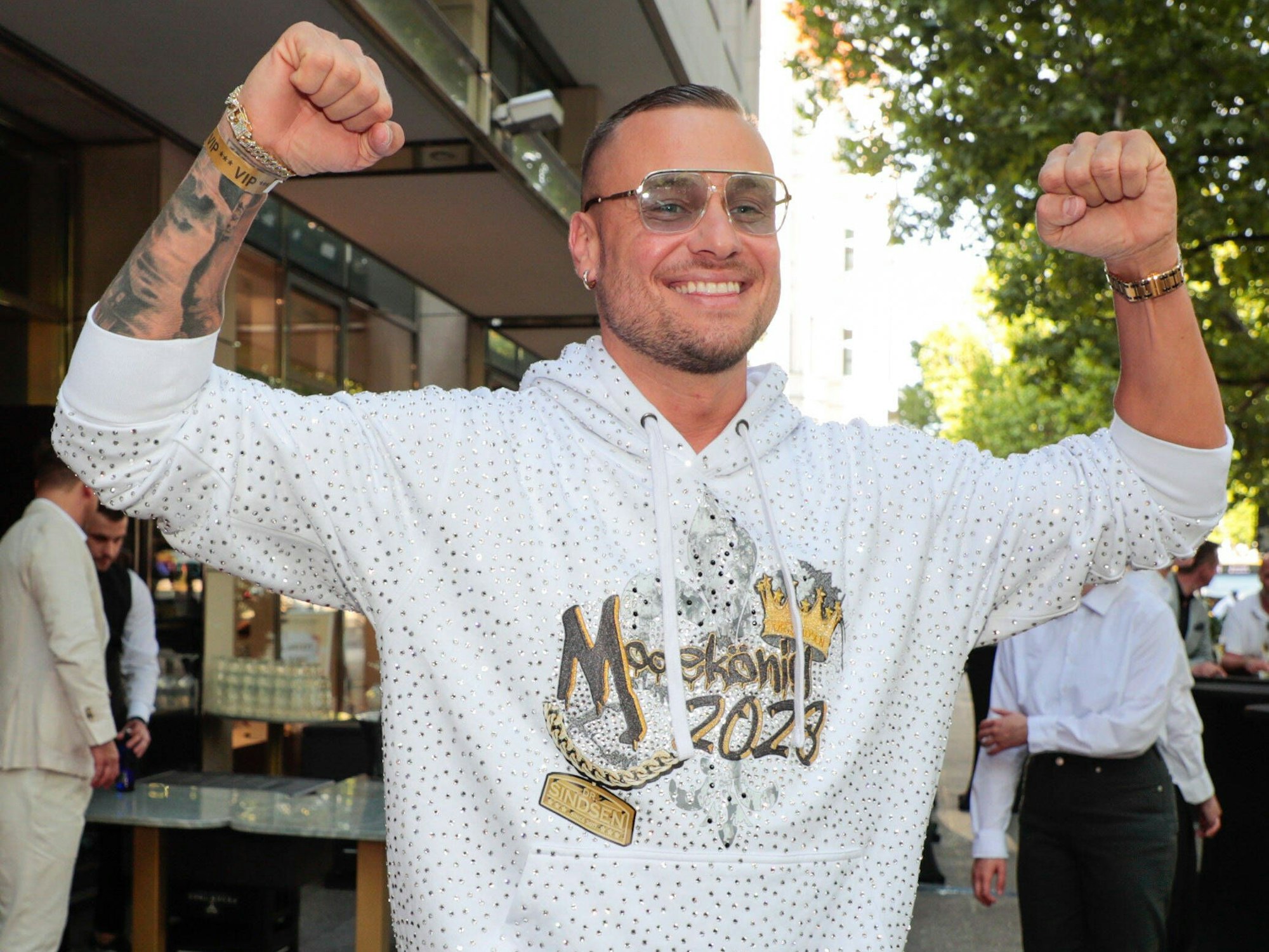 „Sommerhaus der Stars“-2022-Teilnehmer Eric Sindermann, hier im Juni 2022 in Berlin, hat seine Fans mit einer Ankündigung überrascht.