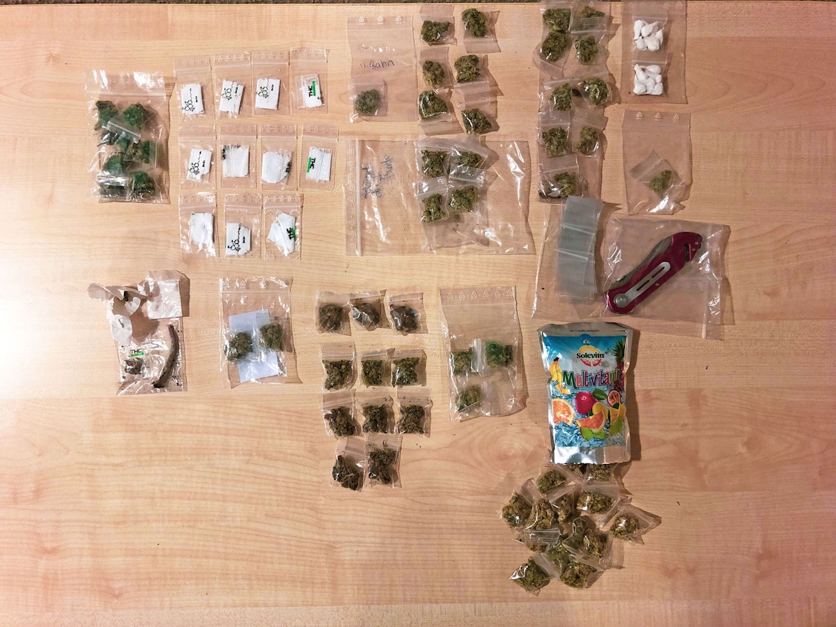 Sichergestellte Betäubungsmittel vom Ebertplatz