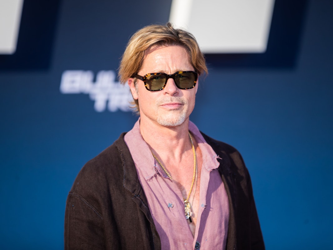 Schauspieler Brad Pitt, hier bei der Deutschlandpremiere des Kinofilms „Bullet Train“ am 19. Juli 2022 in Berlin, zog mit einem bestimmten Kleidungsstück alle Blicke auf sich.