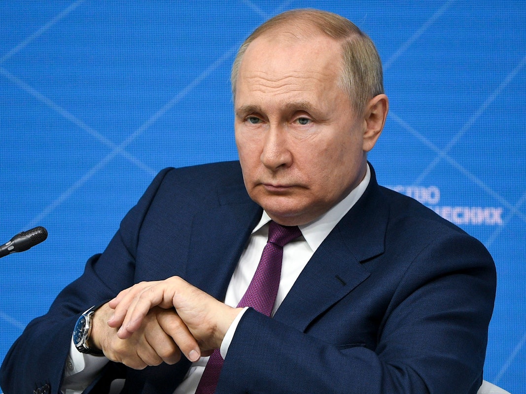 Wladimir Putin am 20. Juli 2022 in Moskau.