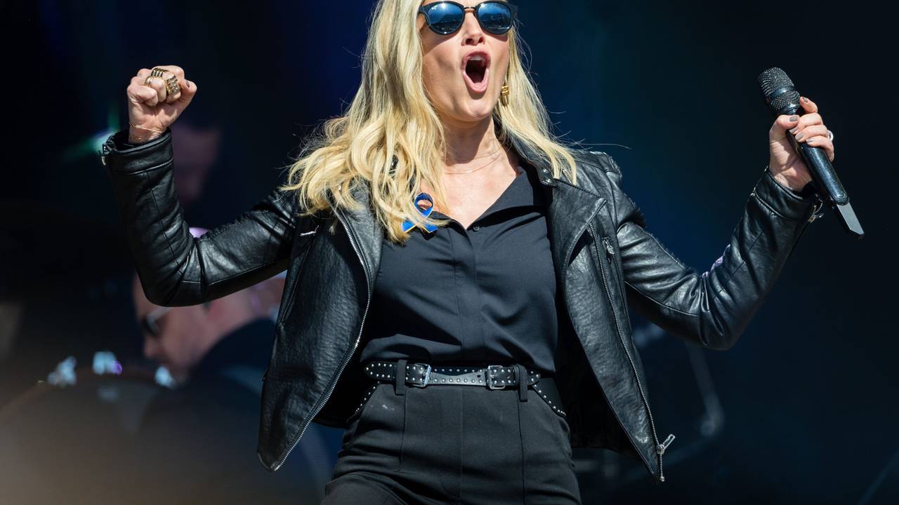 Helene Fischer singt beim „SnowpenAir“-Festival in Grindelwald.