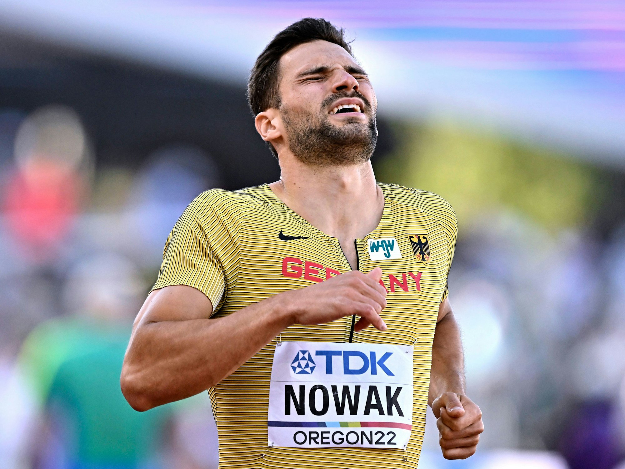 Tim Nowak ist enttäuscht über seine Leistung.