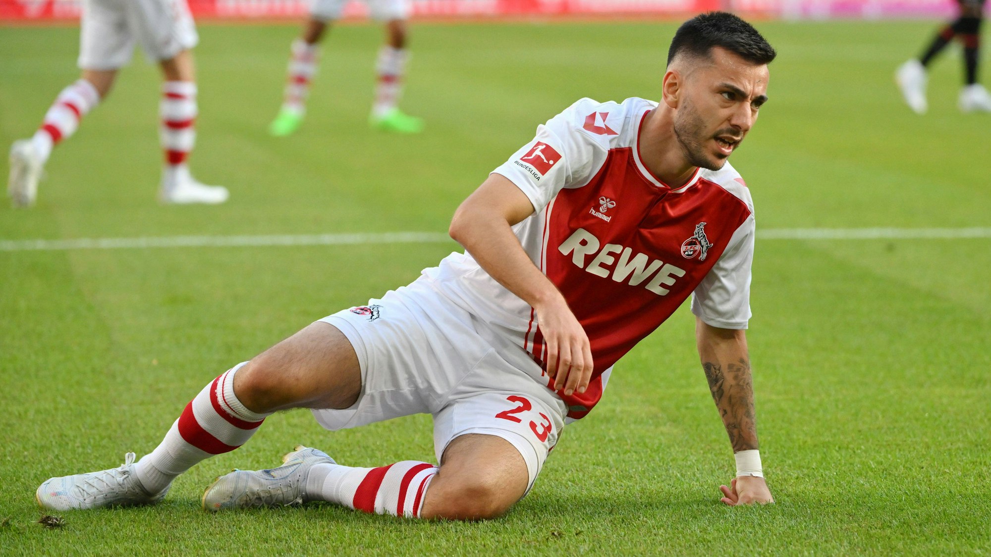 Sargis Adamyan bei seinem FC-Debüt gegen den italienischen Meister AC Mailand