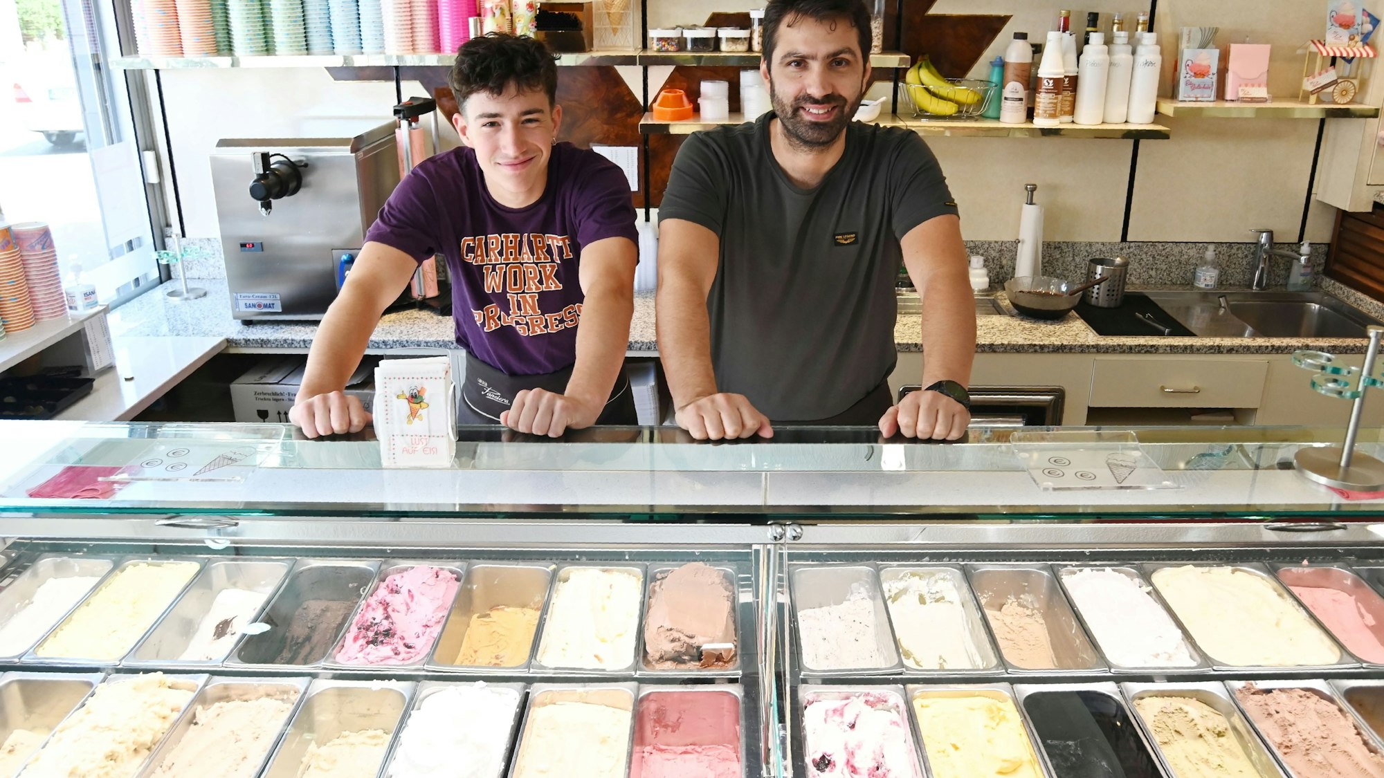 Inhaber der Eisdiele Panciera in Köln-Brück