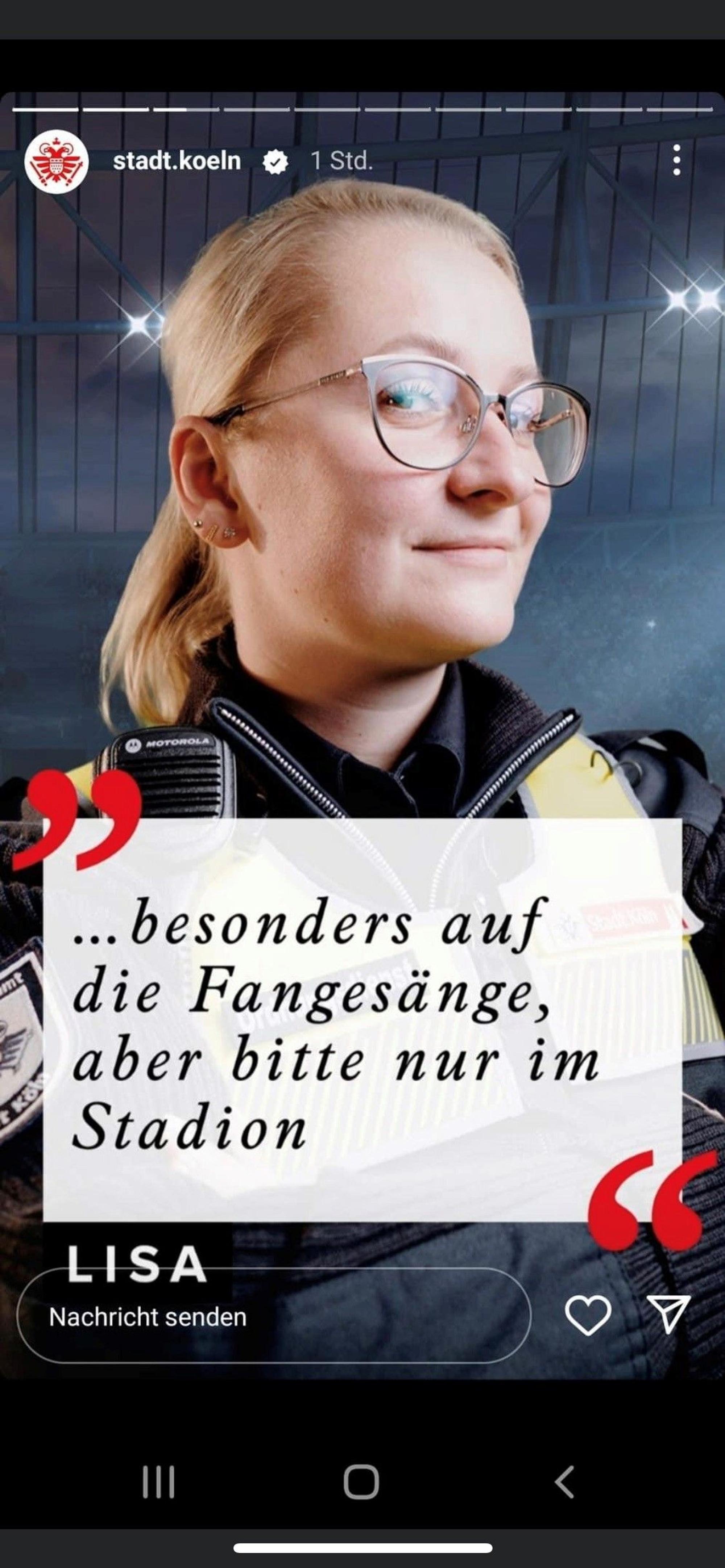 Plakat-Aktion der Stadt Köln