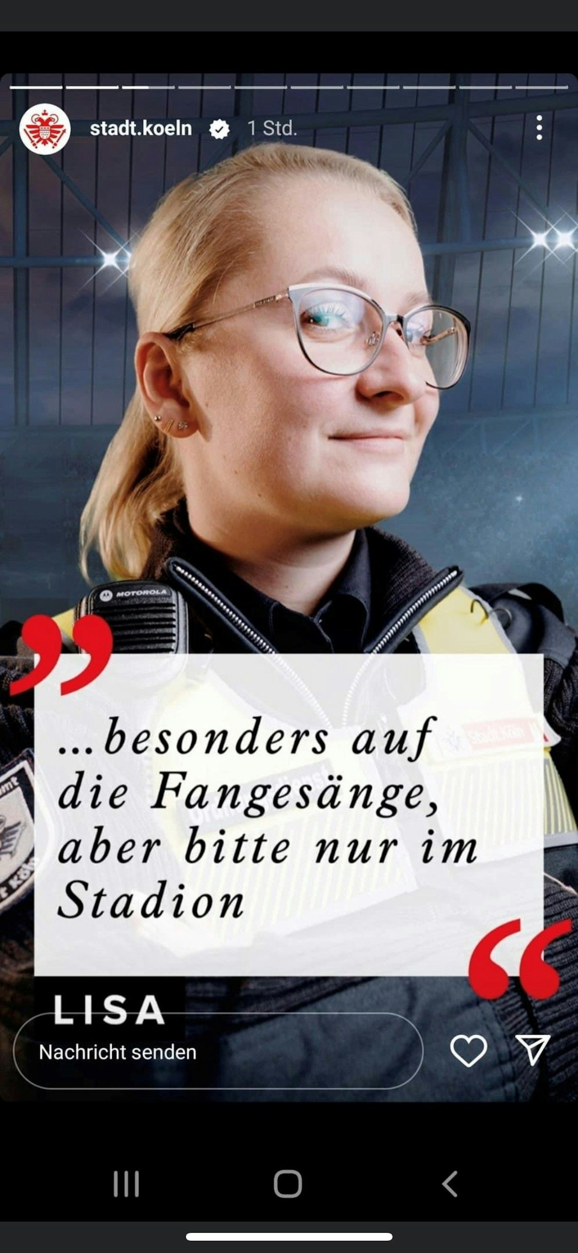 Plakat-Aktion der Stadt Köln