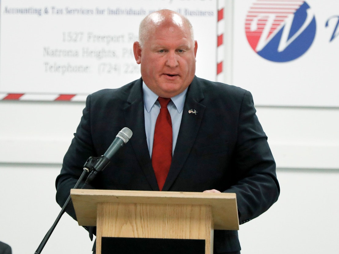 Glenn Thompson, Abgeordneter der Republikaner im US-Repräsentantenhaus (hier auf einem Archivbild aus dem Jahr 2018) stimmte erst gegen das Gesetz zum Schutz der gleichgeschlechtlichen Ehe – um anschließend zur Hochzeit seines homosexuellen Sohnes zu gehen.