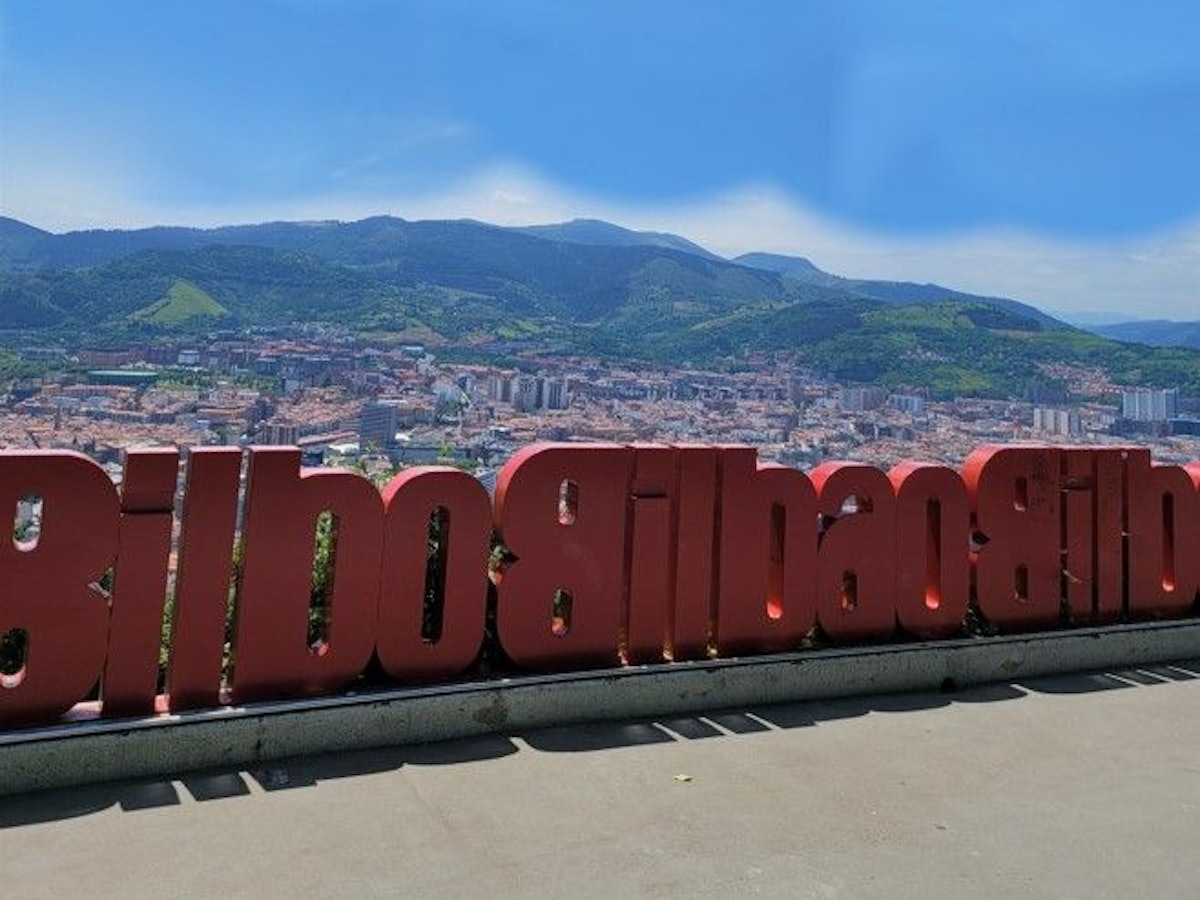 Blick auf die baskische Metropole Bilbao