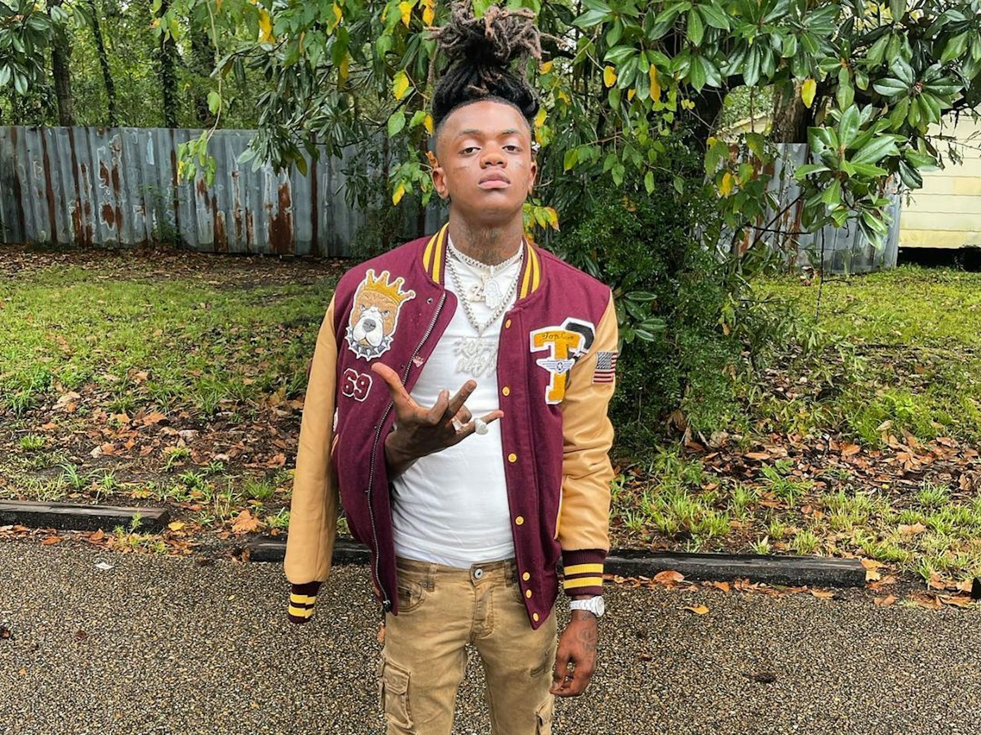 Javorius Scott, hier auf einer Instagram-Aufnahme vom 22. Oktober 2021, posiert für ein Foto.