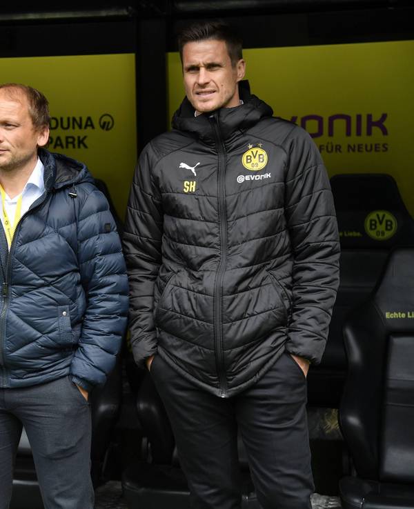 Markus Pilawa (links) in Diensten von Borussia Dortmund an der Seite von Sebastian Kehl.