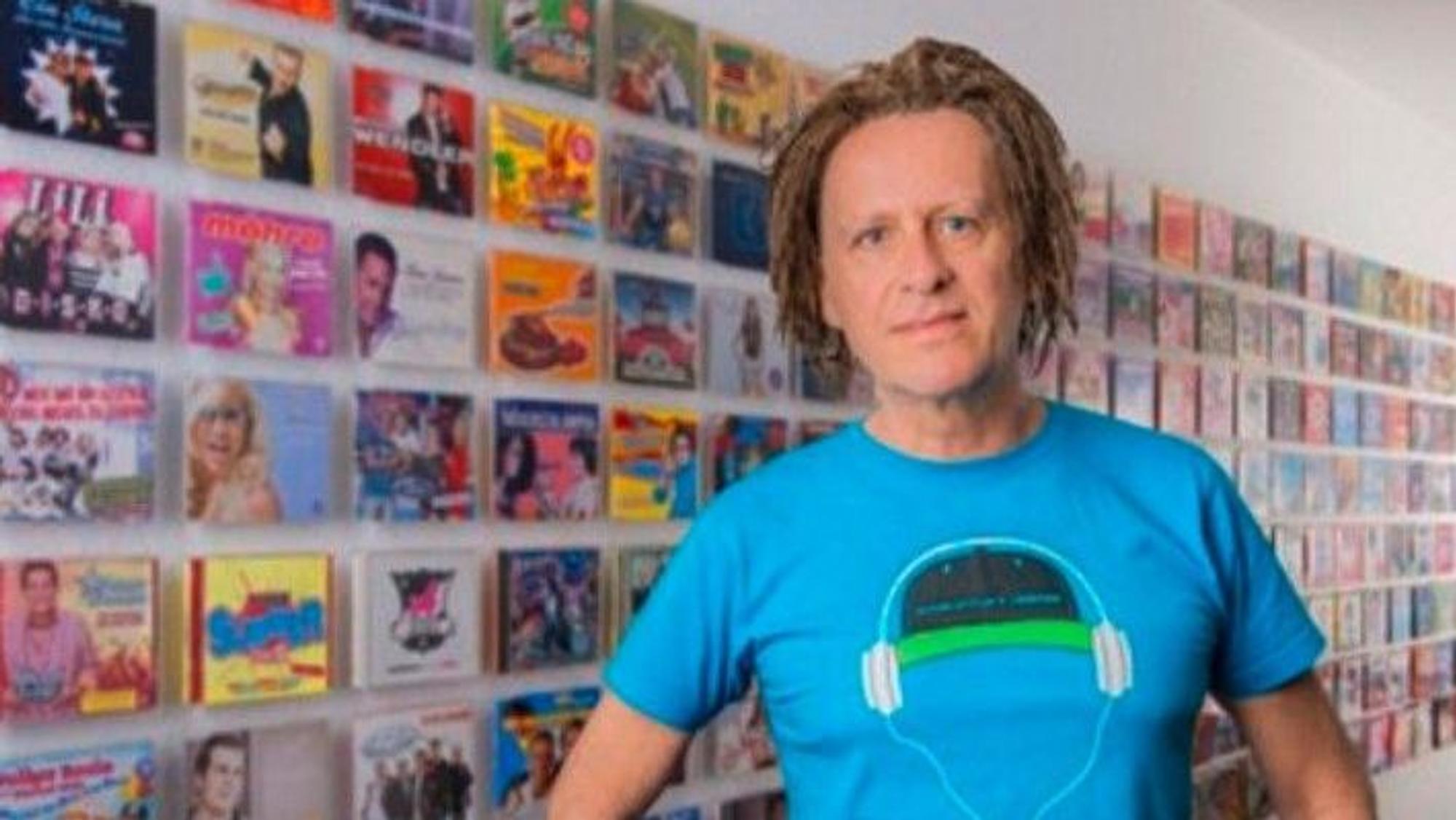 Mike Rötgens in seinem Tonstudio in Köln.