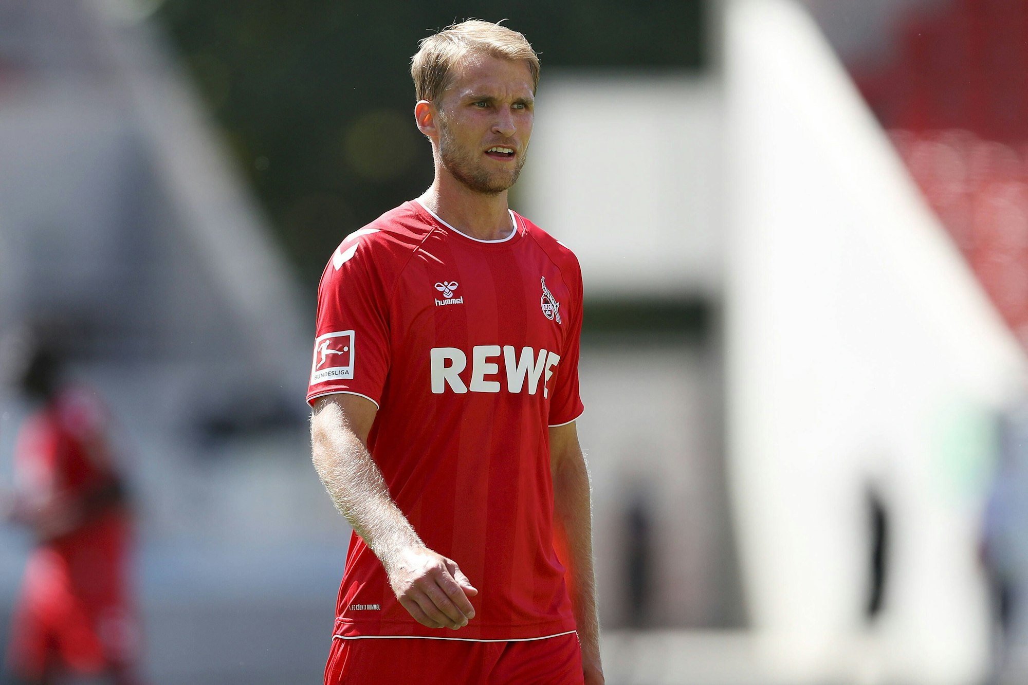 Sebastian Andersson spielt für den 1. FC Köln gegen die Kickers Offenbach.