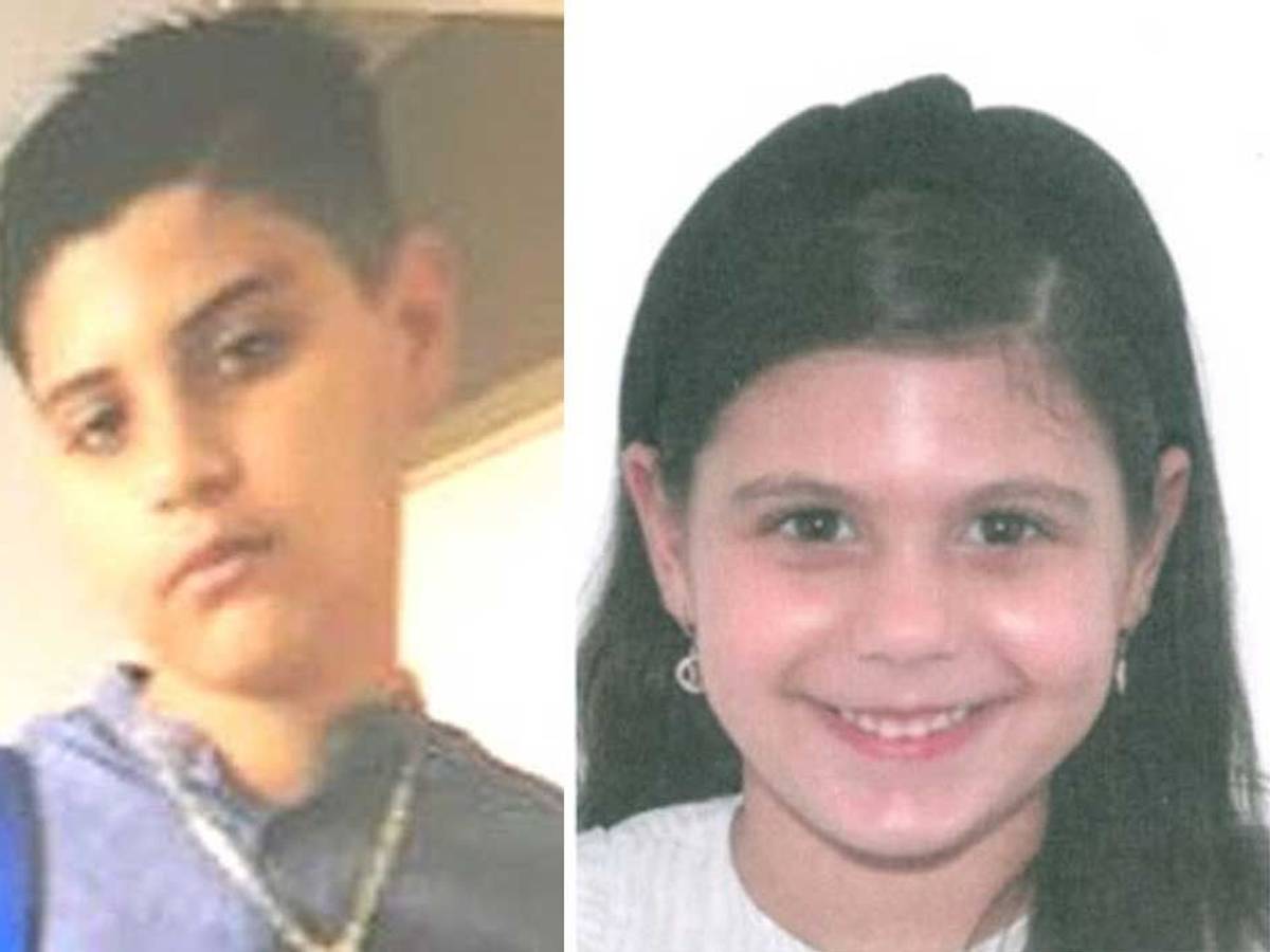 Das Foto zeigt die beiden vermissten Kinder aus Gelsenkirchen. Leonardo K. (12) und Louisiana K. (6).