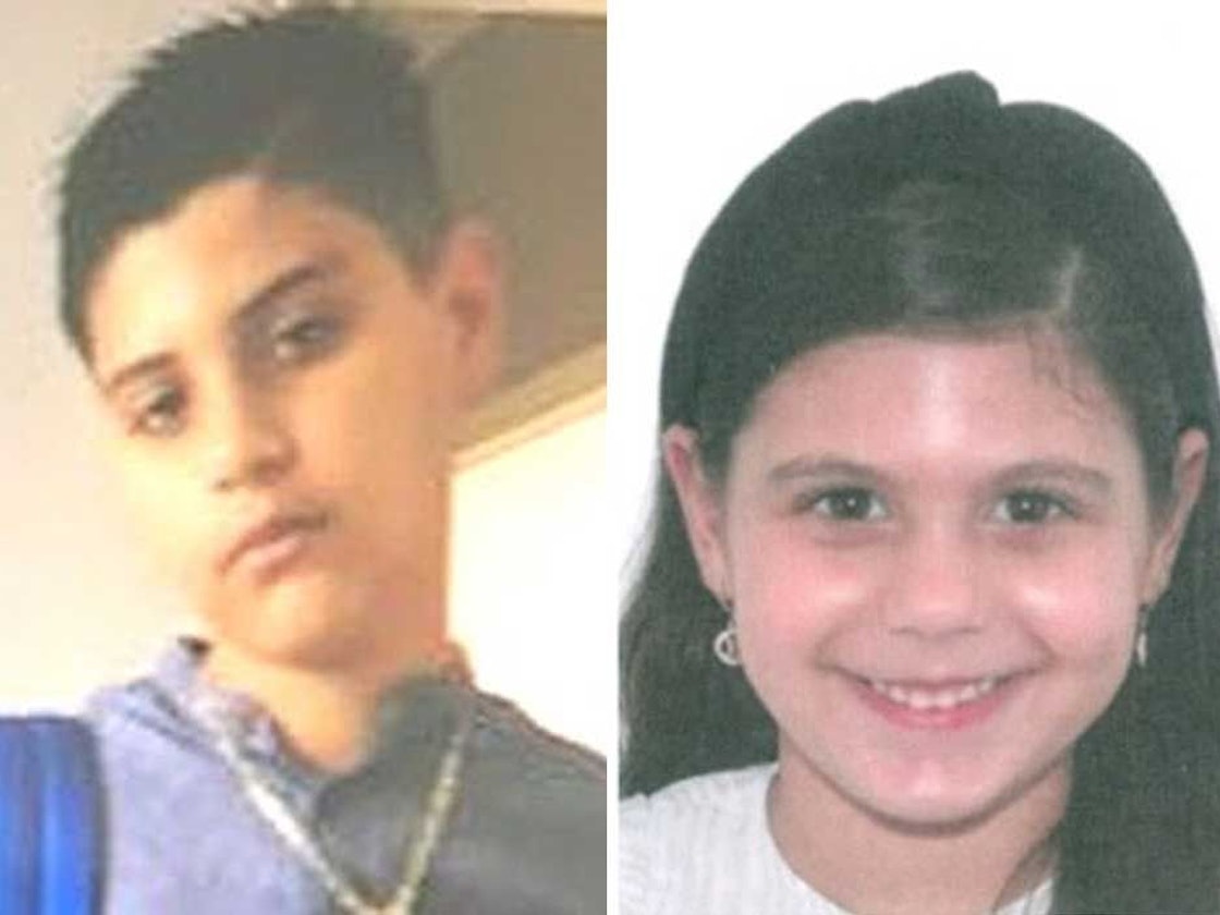 Das Foto zeigt die beiden vermissten Kinder aus Gelsenkirchen. Leonardo K. (12) und Louisiana K. (6).