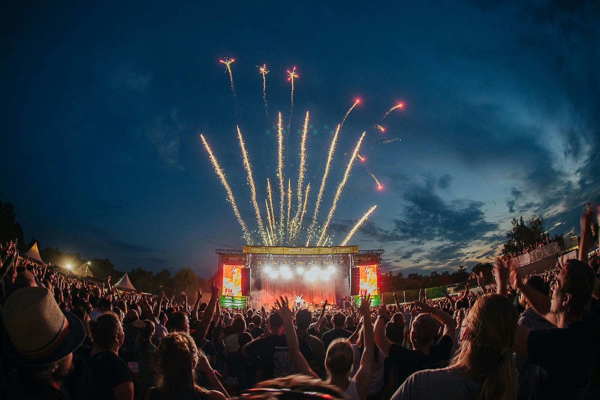 Die Aufnahme vom Green Juice Festival vom 29. Juli 2022 wurde im Pressebereich des Festivals kostenlos zur Verfügung gestellt.