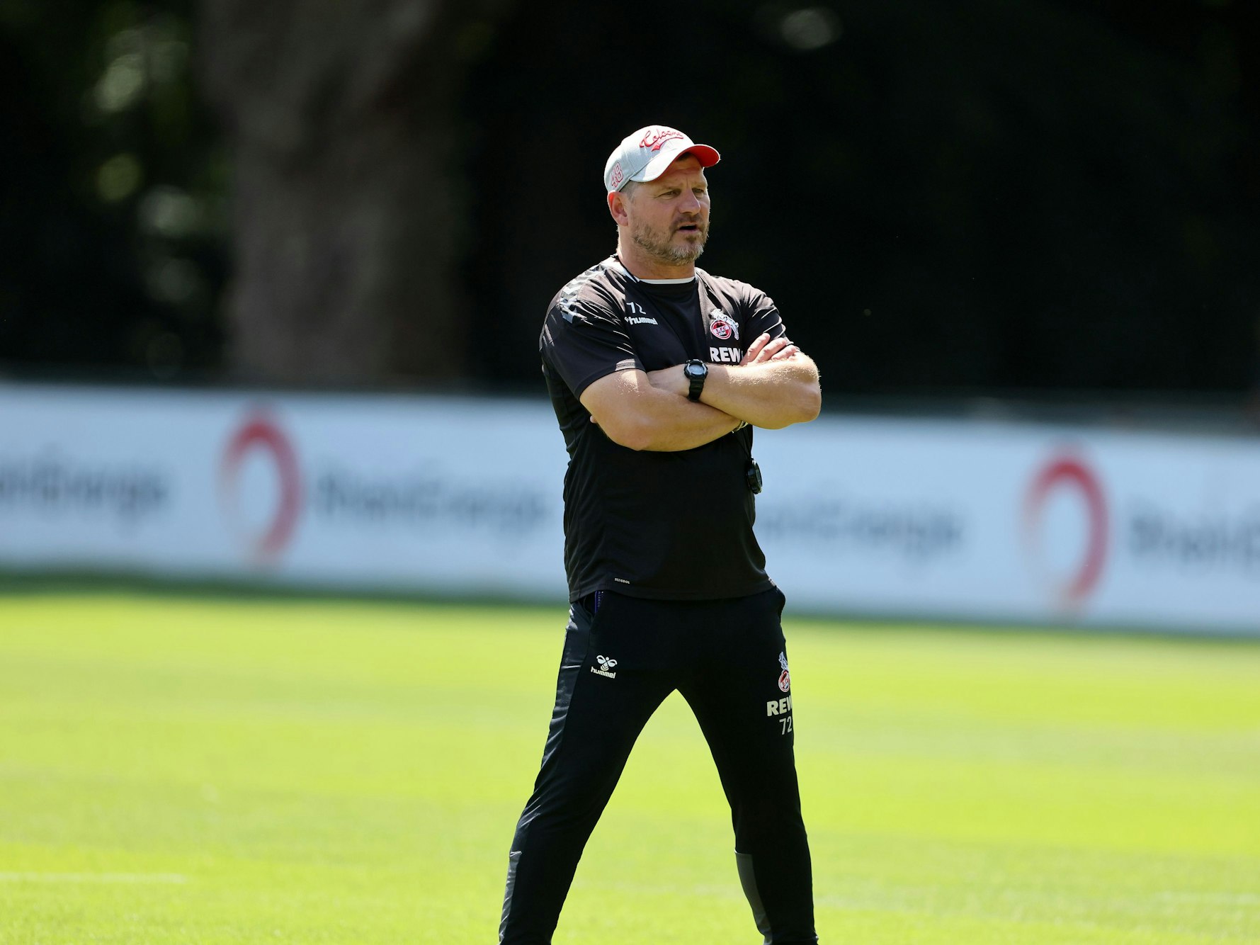 Steffen Baumgart im Training des 1. FC Köln.