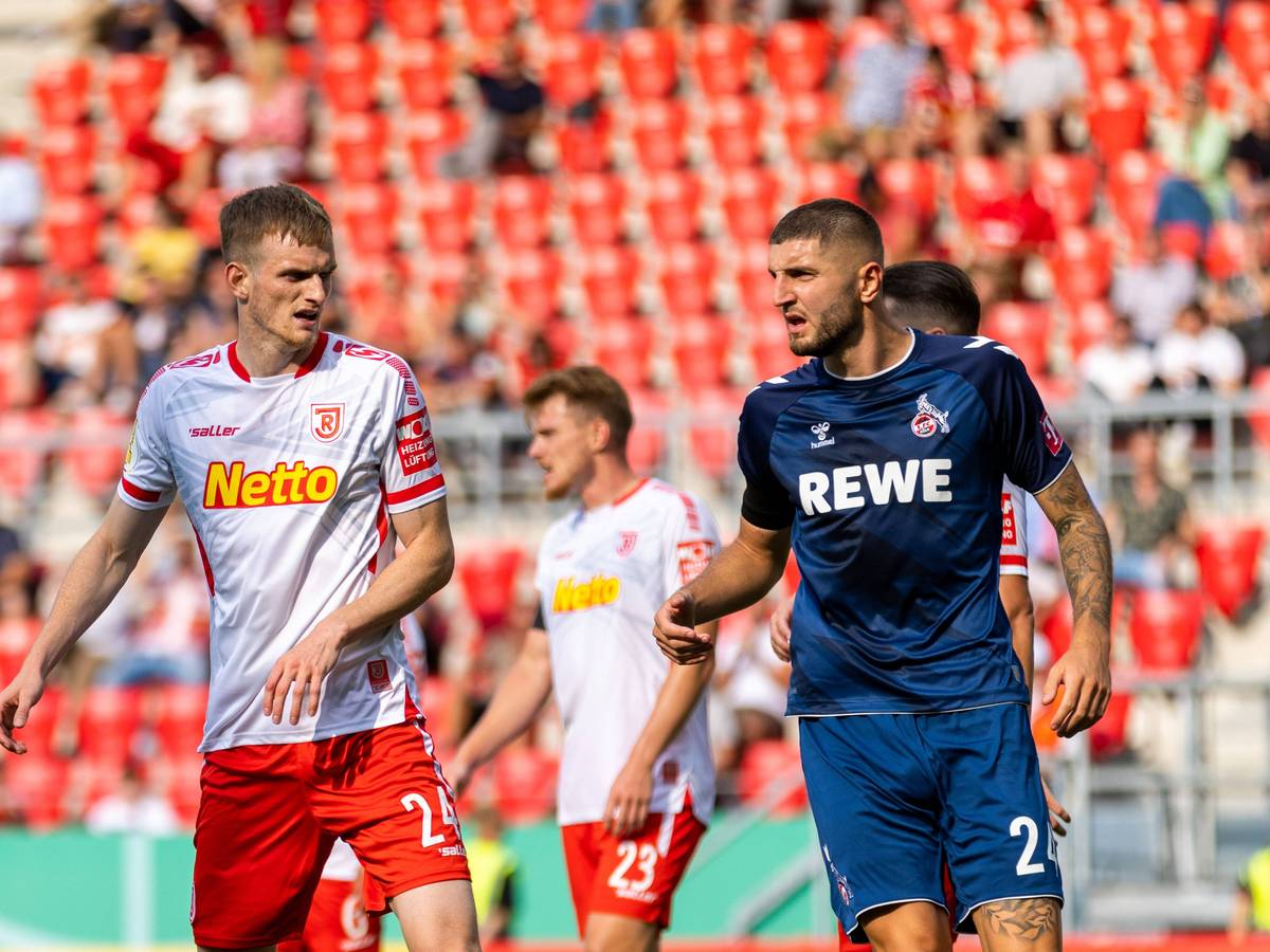 Jeff Chabot gab in Regensburg sein Saison-Debüt für den 1. FC Köln.