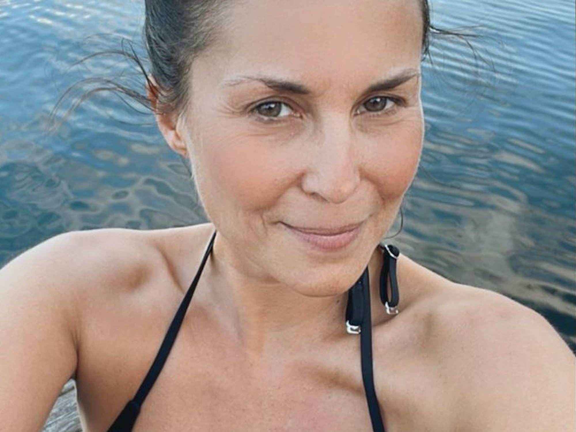 Sat.1-„Frühstüscksfernsehen“-Promi-Expertin Vanessa Blumhagen, hier auf einem Instagram-Selfie vom Juli 2022, begeistert ihre Fans in aufreizenden Outfits.