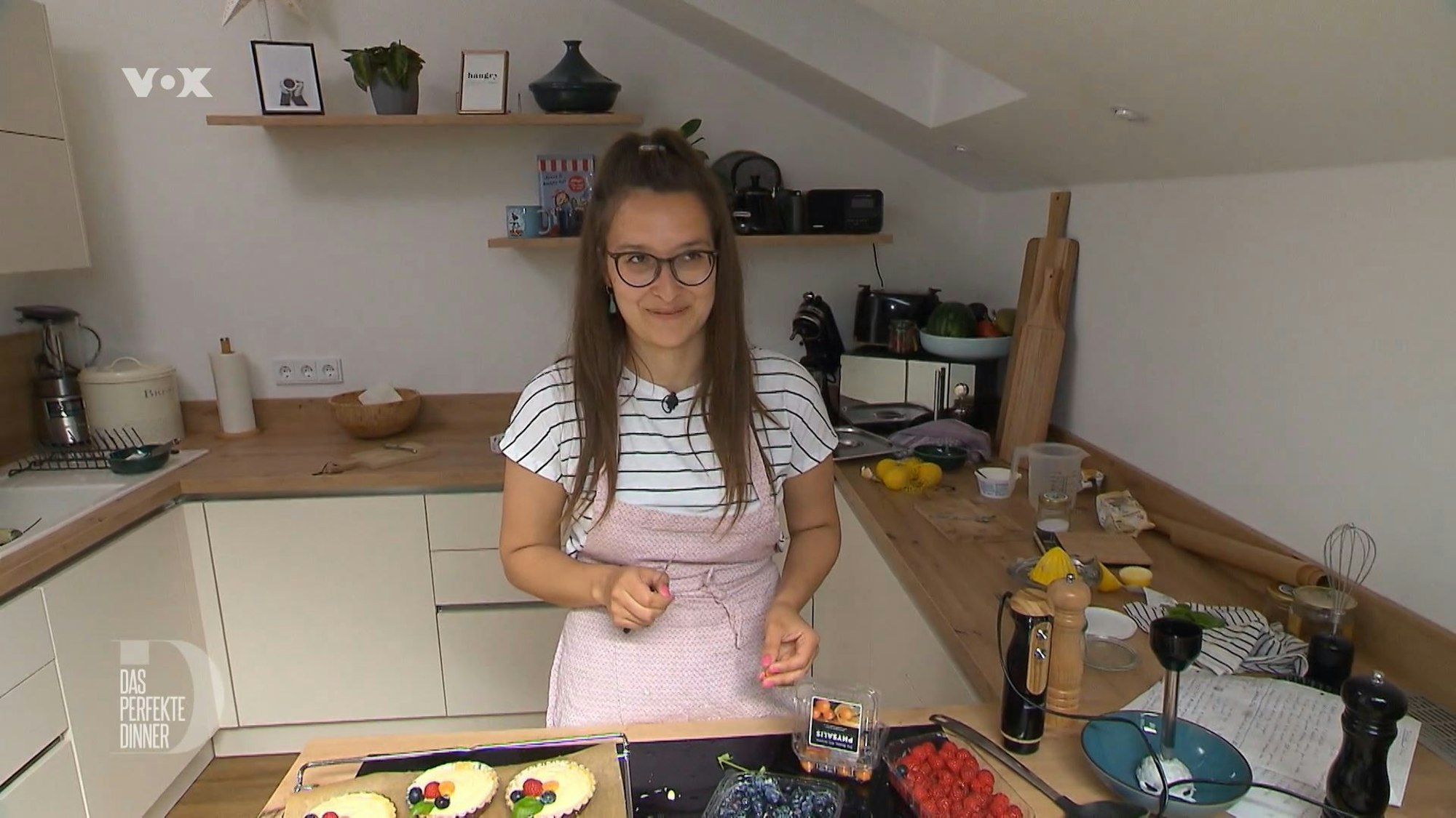 Für eine Nicht-Köchin konnte Alina beim „Perfekten Dinner“ ziemlich punkten.