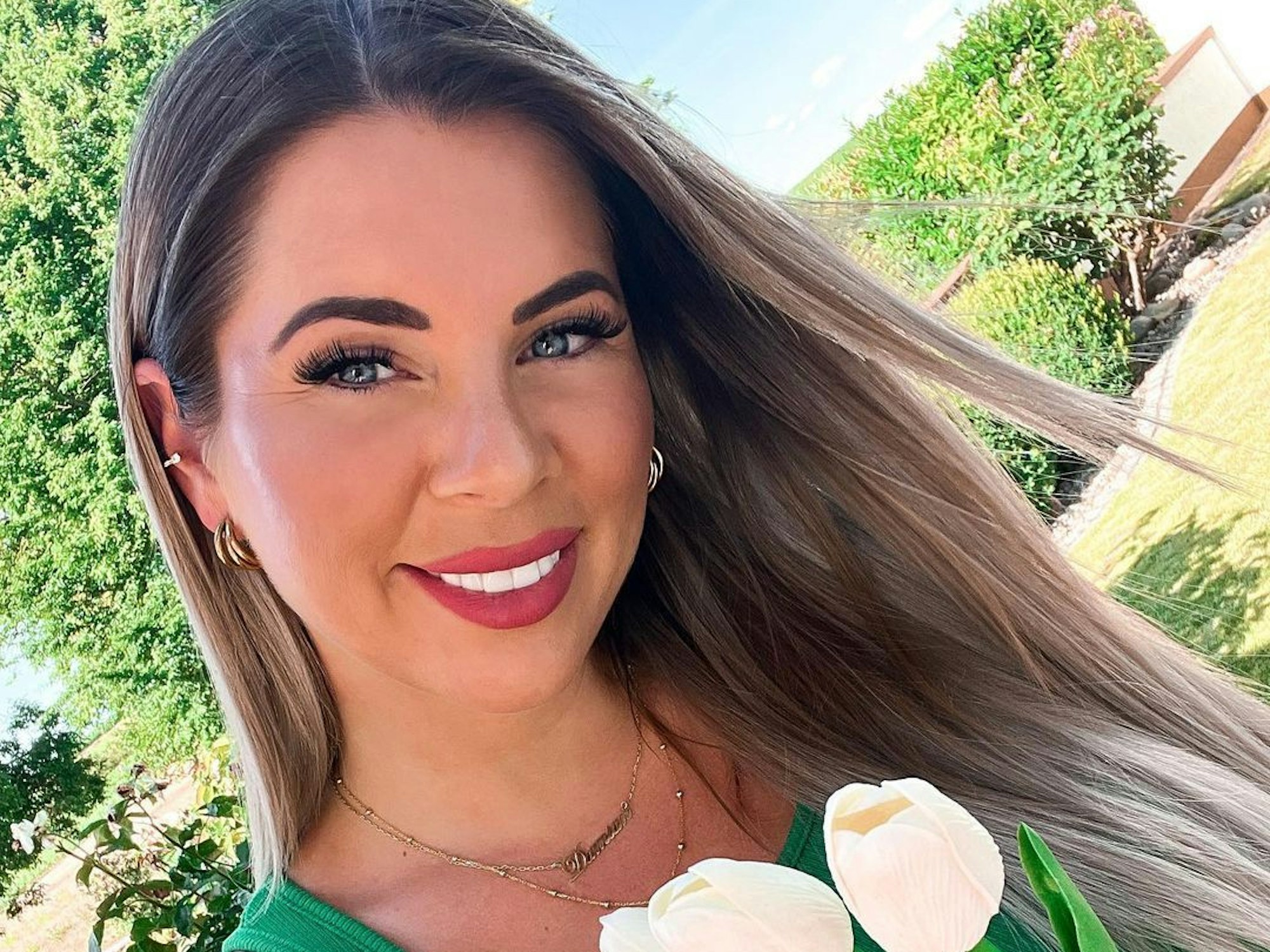 Jenny Frankhauser lächelt in die Kamera.