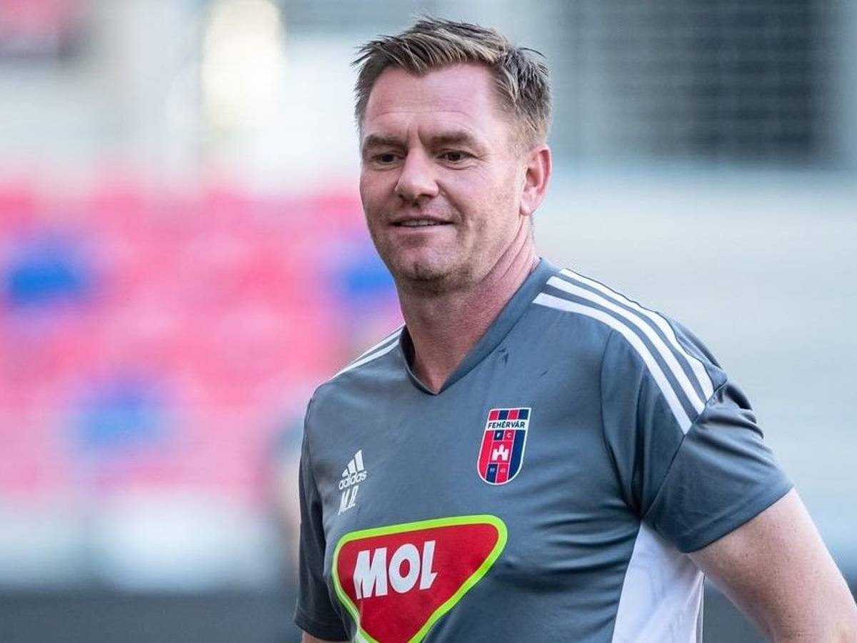 Michael Boris bei einer Einheit des Fehérvár FC, dem Gegner des 1. FC Köln in den Playoffs zur Conference League