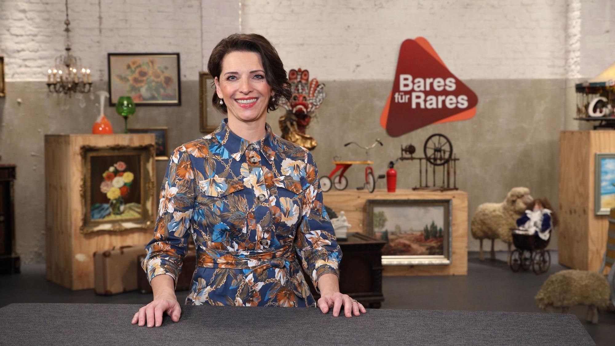 Expertin Wendela Horz bei „Bares für Rares“.