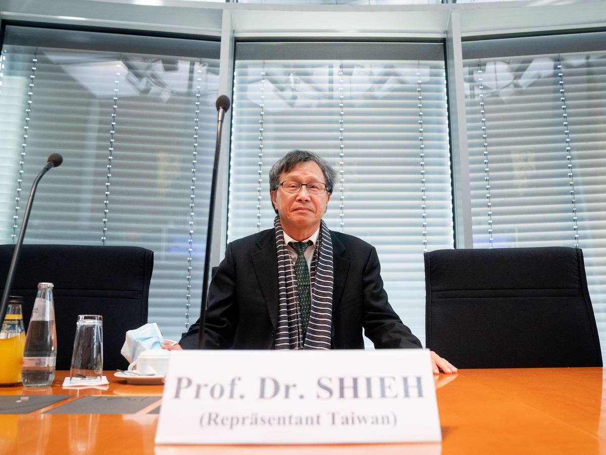 Der taiwanesische Germanist Jhy-Wey Shieh ist derzeit diplomatischer Vertreter Taiwans in der Bundesrepublik Deutschland. Hier ist er 2020 in Berlin zu sehen.