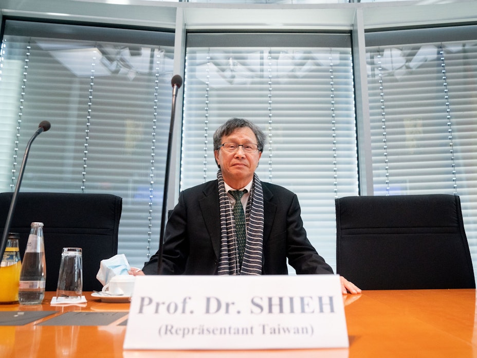 Der taiwanesische Germanist Jhy-Wey Shieh ist derzeit diplomatischer Vertreter Taiwans in der Bundesrepublik Deutschland. Hier ist er 2020 in Berlin zu sehen.