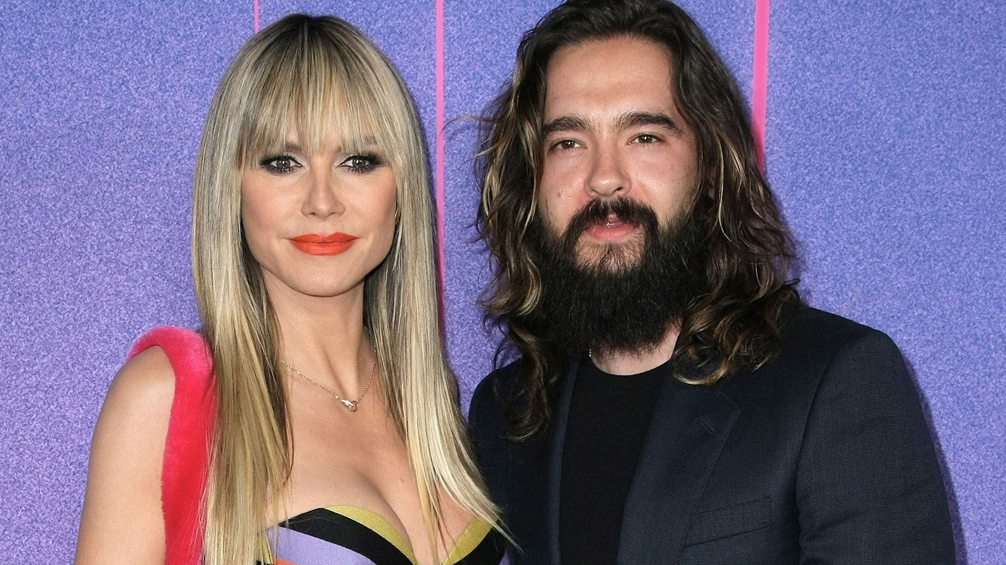 Heidi Klum und Tom Kaulitz kommen zu den Billboard Women in Music Awards ins YouTube Theater in Los Angeles und posieren für ein Foto.