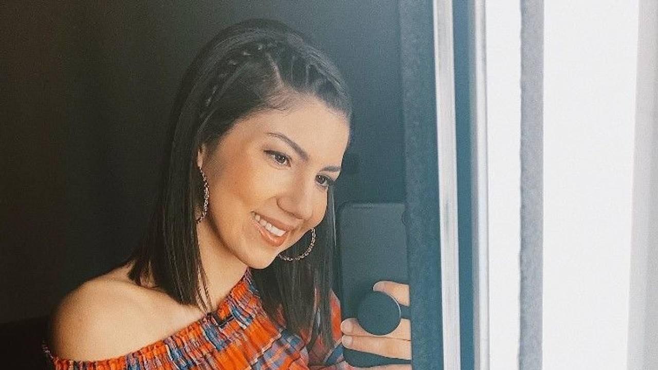 Amira Tröger auf einem Instagram-Selfie