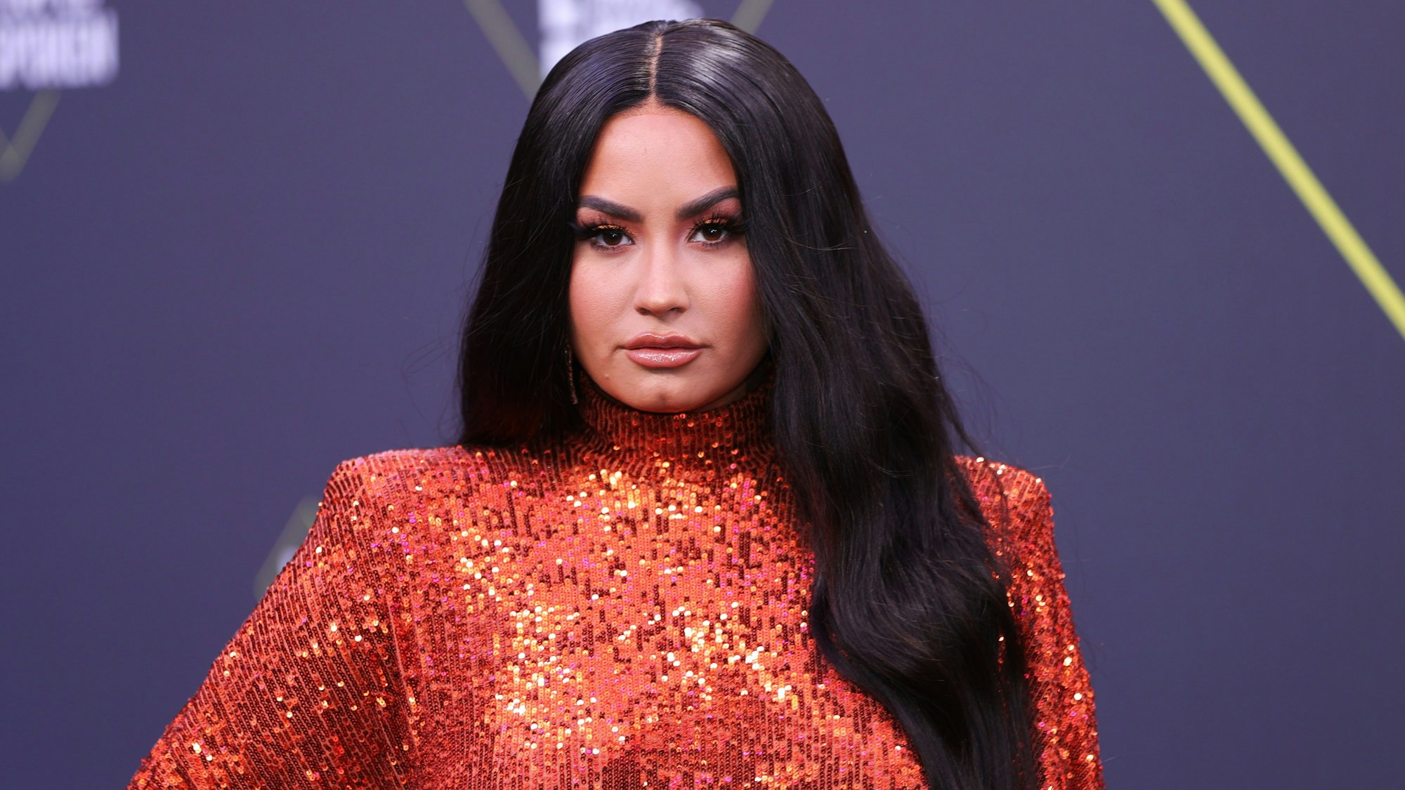 Die US-amerikanische Sängerin Demi Lovato posiert für ein Foto.