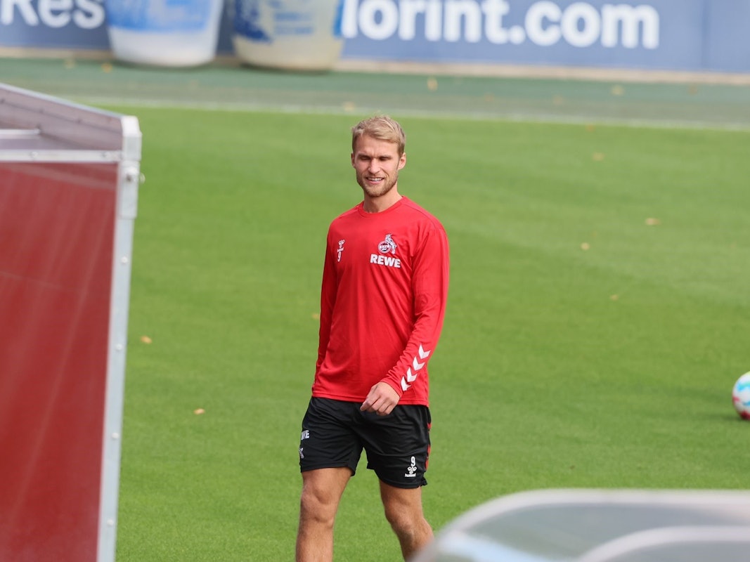 Sebastian Andersson steigt beim 1. FC Köln wieder in Training ein.
