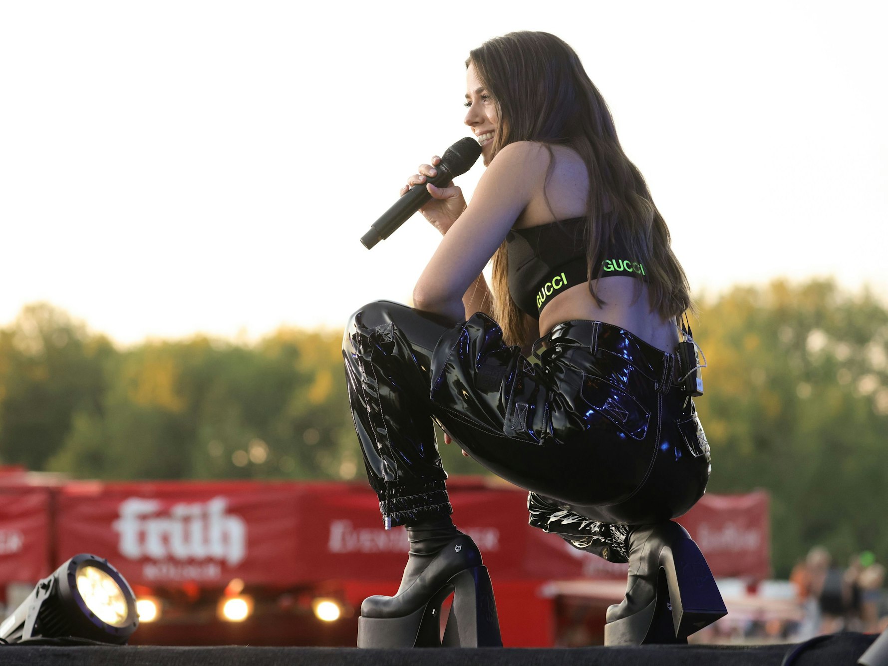 Das Foto entstand bei einer Schlager-Veranstaltung im August 2022 in Bonn.
