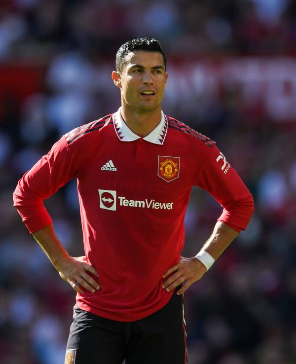 Cristiano Ronaldo von Manchester United im Testspiel gegen Rayo Vallecano.